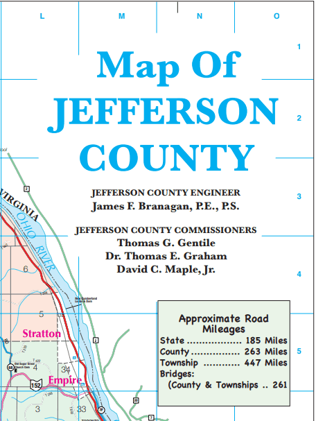 2018 County Map Jefferson County Engineer